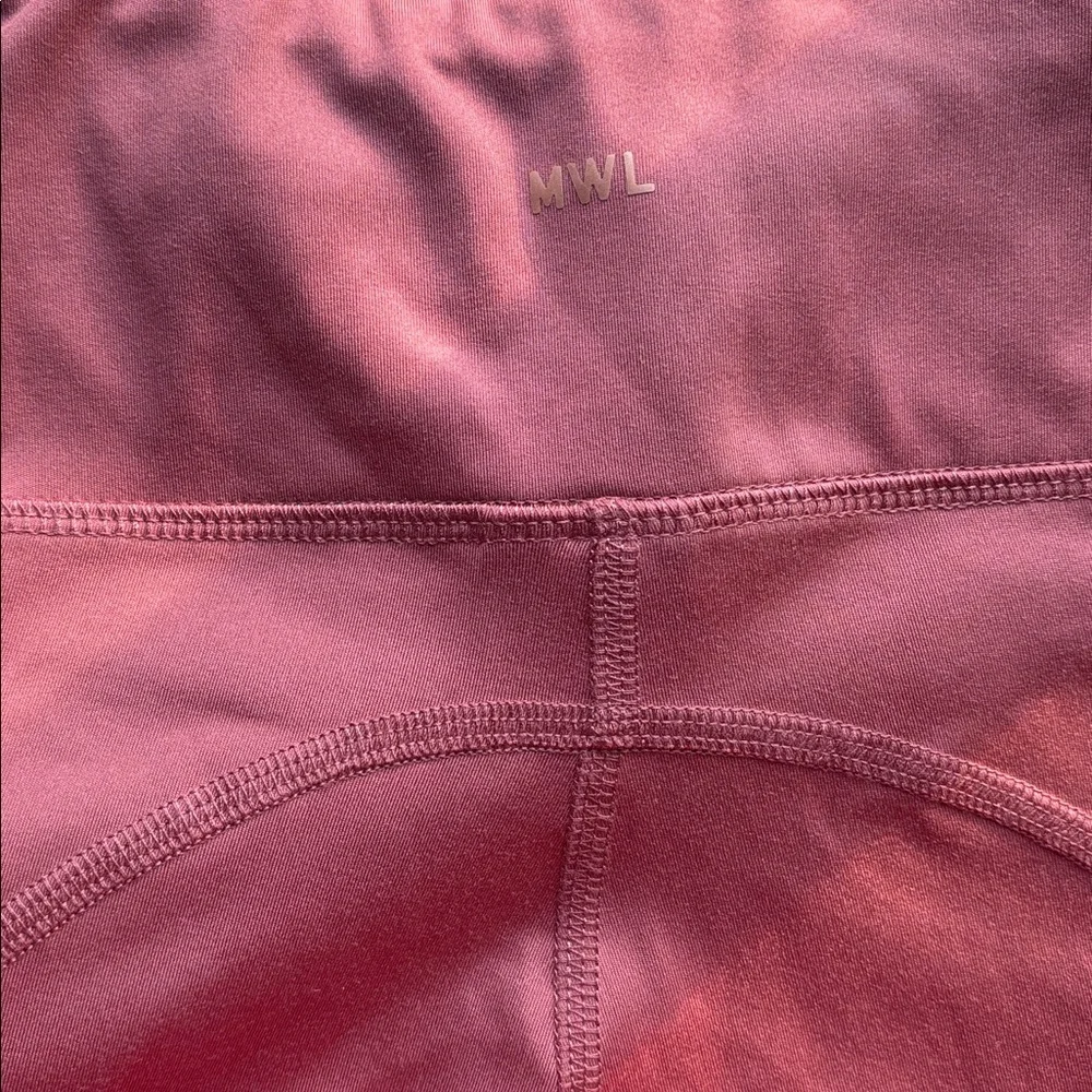 Madewell MWL Flex High-rise 25” Leggings in Weathered Brick, M - Picture 8 of 8